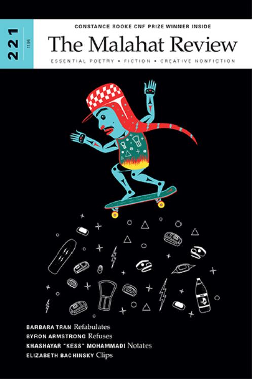 First Publication in The Malahat&nbsp;Review